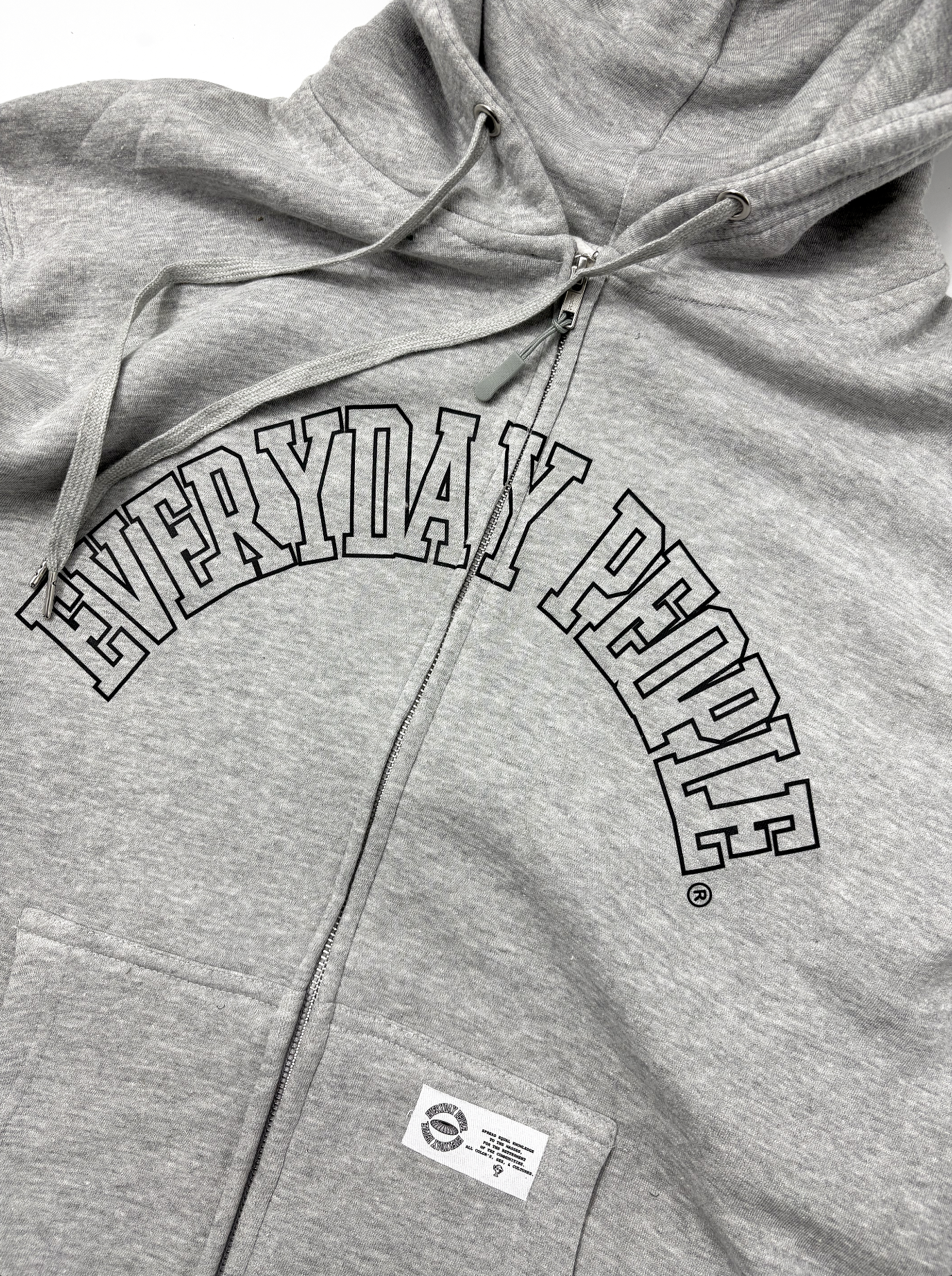 Og Arch Zip Up Hoodie