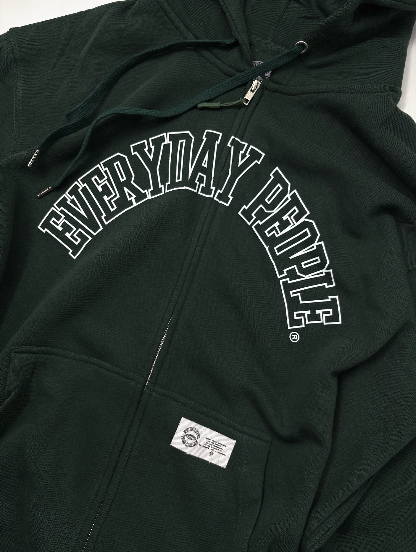 Og Arch Zip Up Hoodie